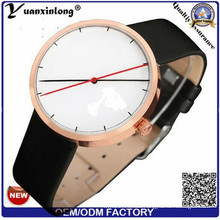 Yxl-545 Fashion Leather Strap Wholesale Watches for Men, Luxury Japan Movt Quartz Watch Stainless Steel Back Leather Watches